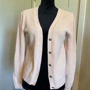 CAbi Light Pink Cardigan Sweater
